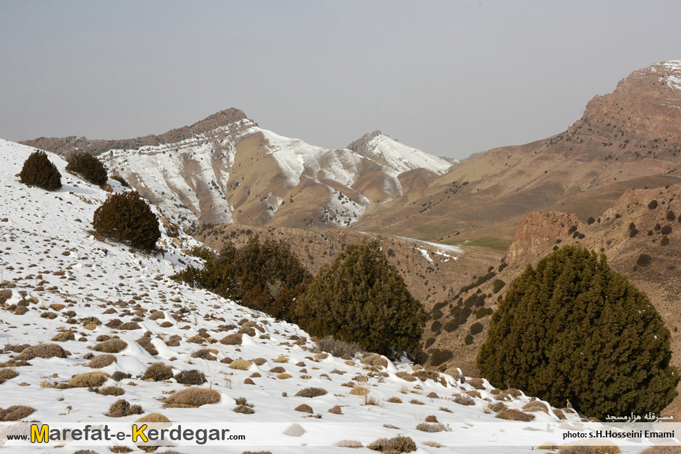 طبیعت رشته کوه هزارمسجد